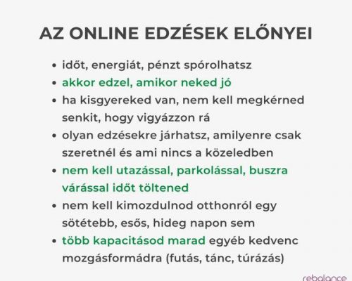 Poszt_Az online edzések előnyei